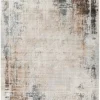 Vloerkleed antiek blauw wit beige