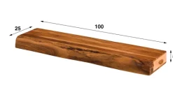 Wandplank 100 en 150 cm