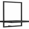 Wandplank M voor aan de muur zwart – Selfmate collectie type B