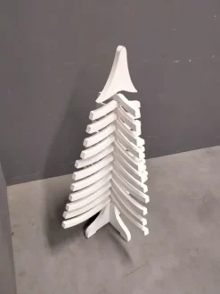Witte kerstboom