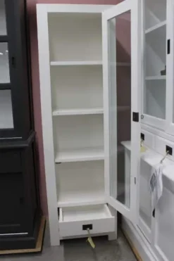 Witte vitrinekast small