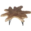 Wortel teak salontafel