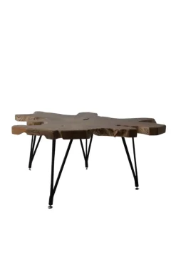 Wortel teak salontafel