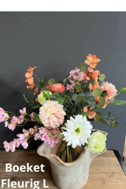 Zijde Boeket Fleurig