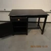 Zwart bureau