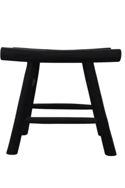 Zwart Teak Krukje van Stammetjes