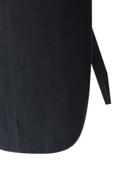 Zwarte Mango Deens Ovale Eettafel