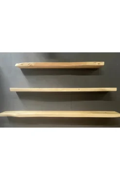 Zwevende Acacia Houten Planken – Naturel Eiken Look